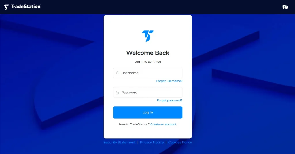 Tradestation login